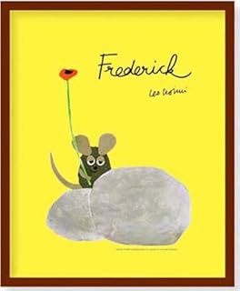 ミニポスター×フレームセット Leo Lionnis フレデリック ナチュラル FST-030 ミニポスター×フレームセット Leo Lionnis フレデリック ナチュラル FST-030